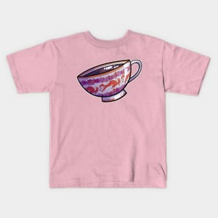 LGBTea Cups - wlw pride Kids T-Shirt